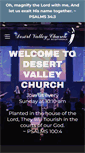 Mobile Screenshot of desertvalleychurch.org